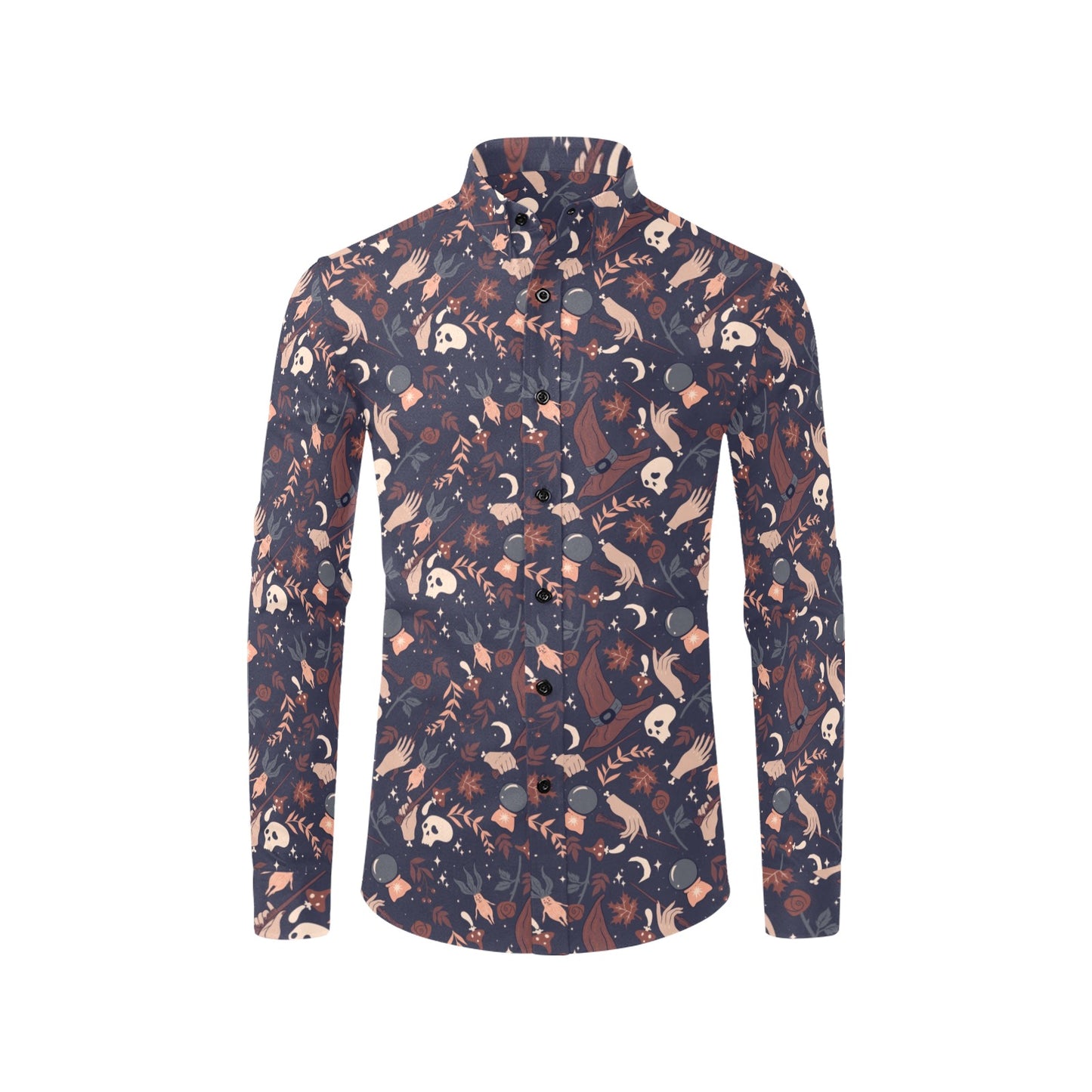 Brown Magic Men's All Over Print Long Sleeve Shirt