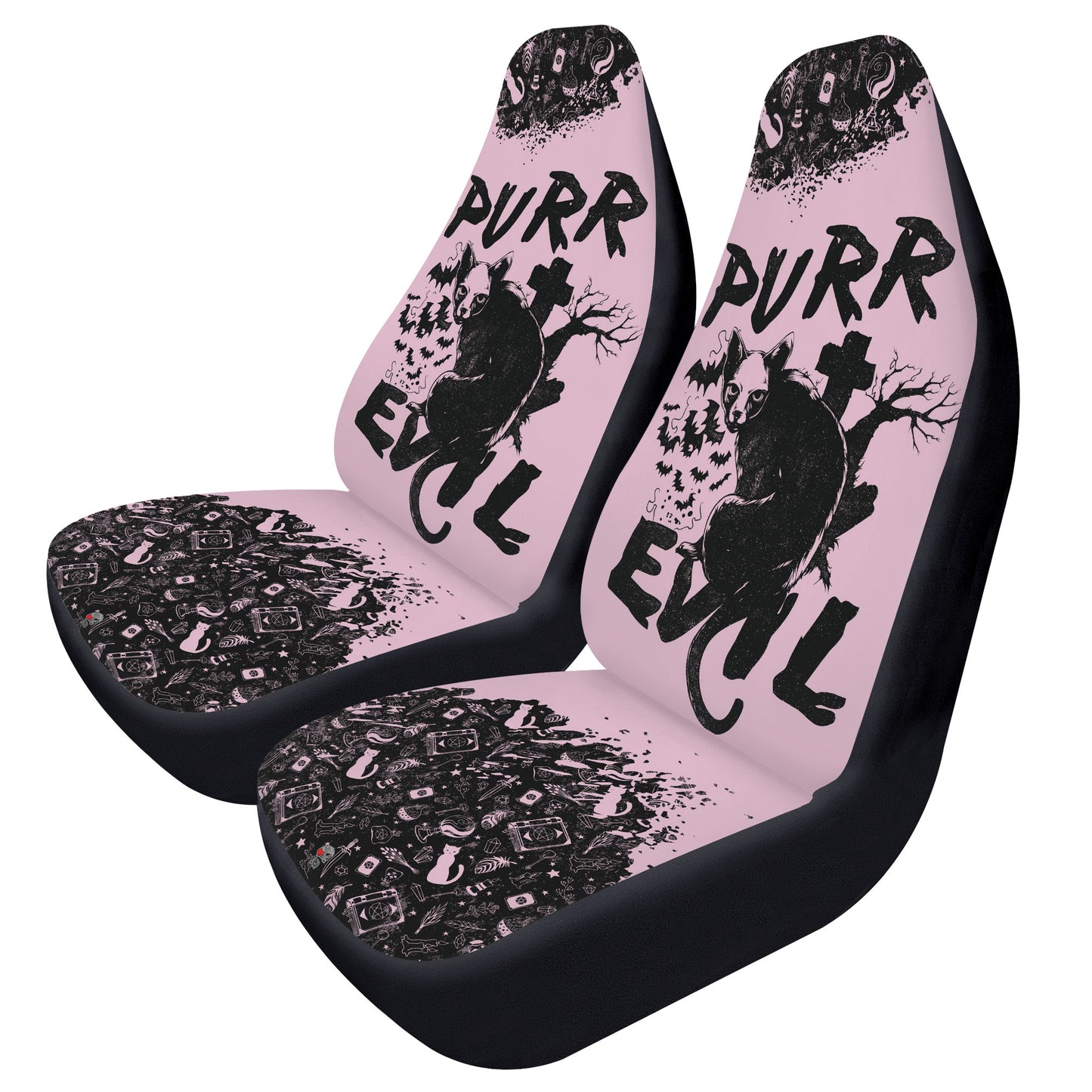 Purr Evil Car Seat Covers