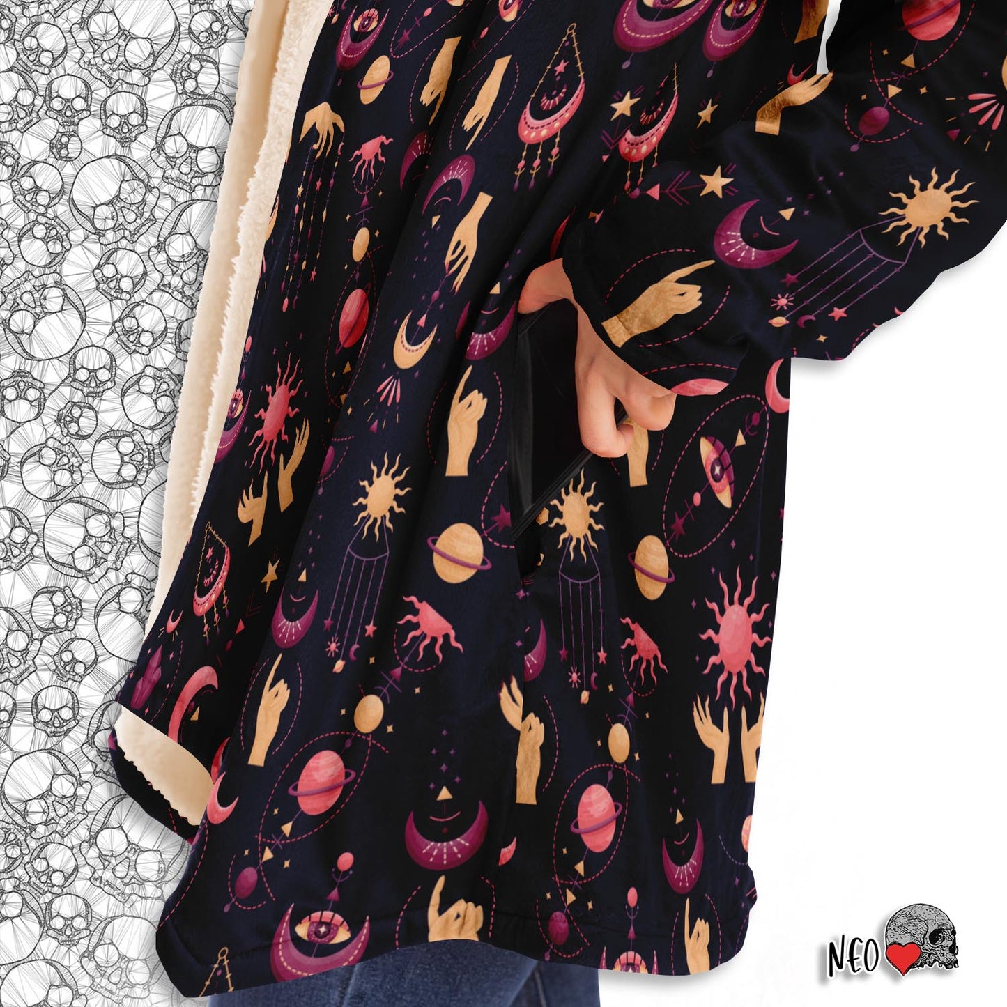 Astro Wisdom Hooded Cloak