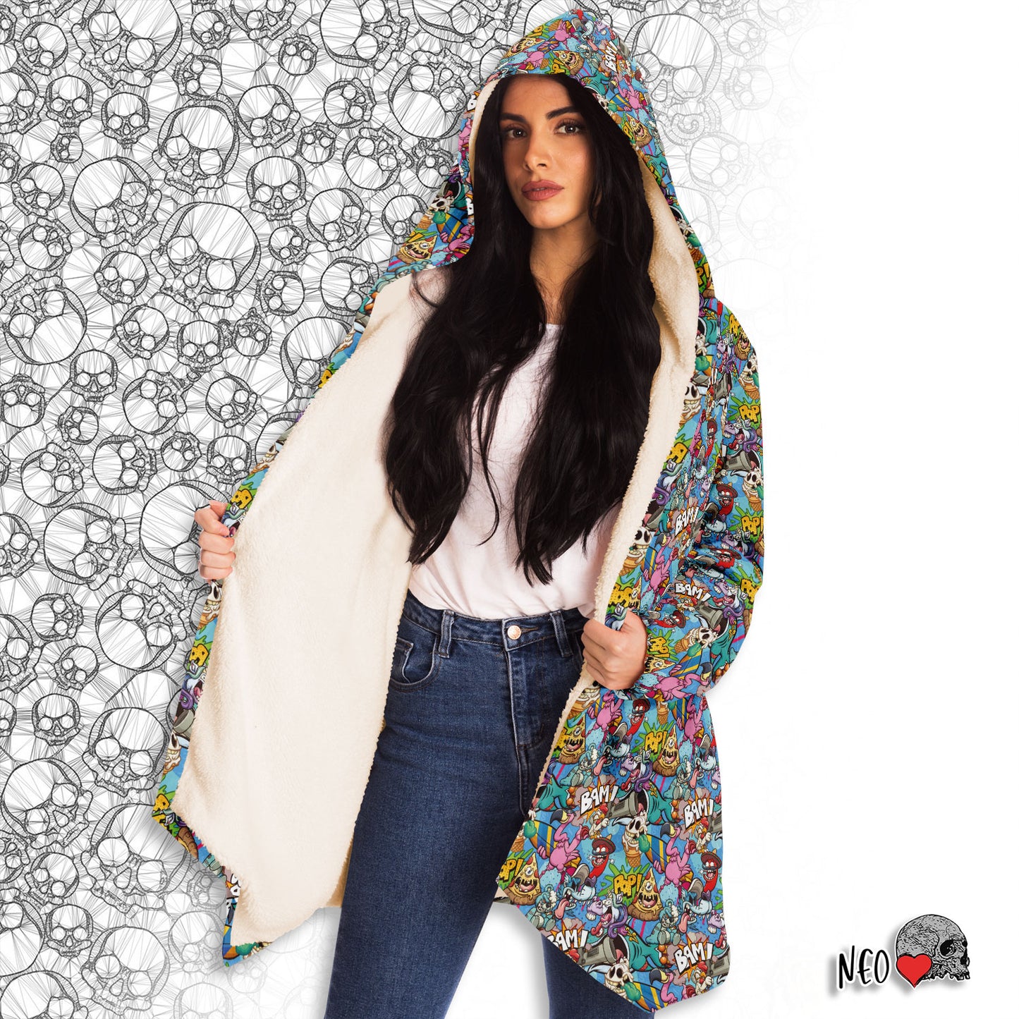 spooky cute Hooded Cloak