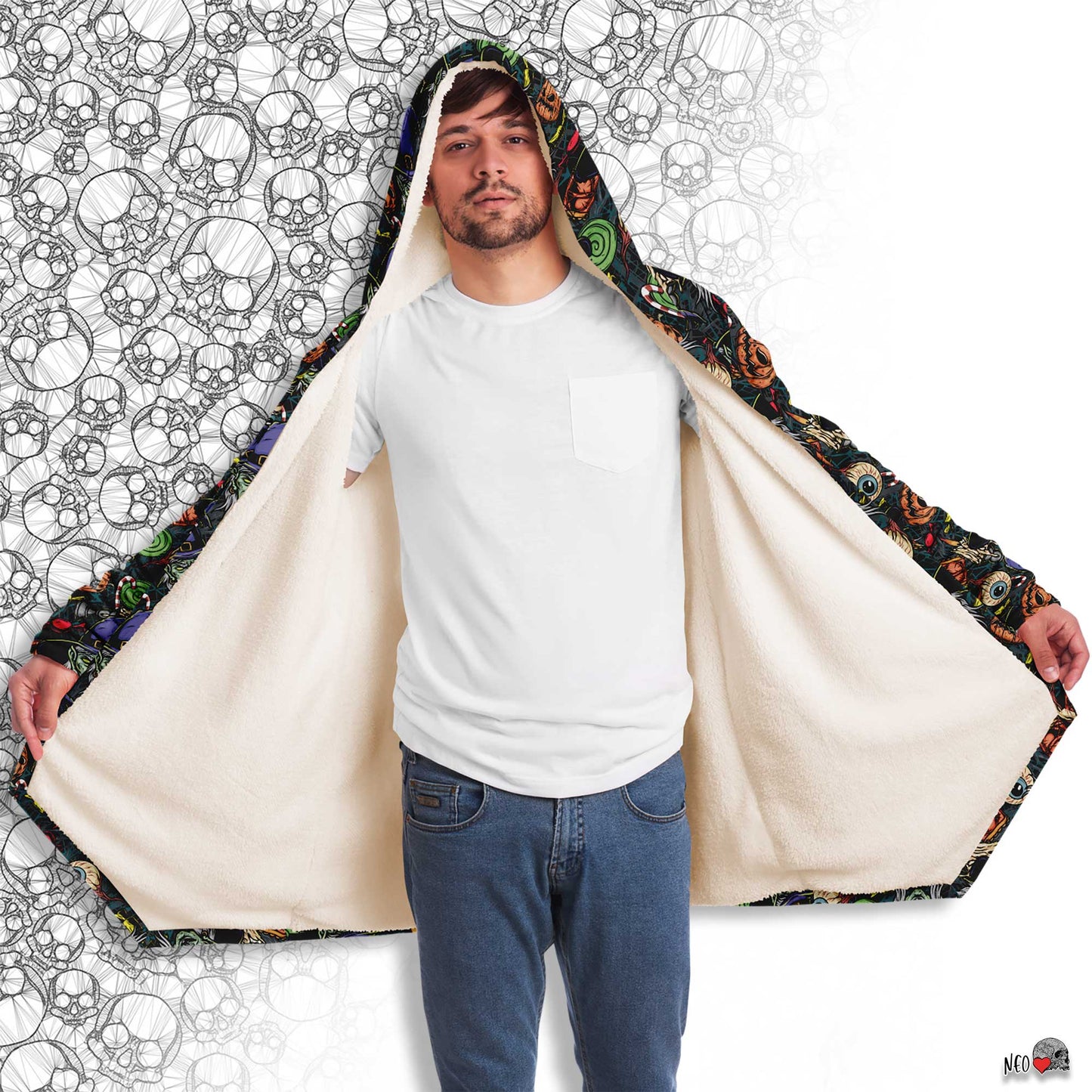 Spooky Witch Hooded Cloak