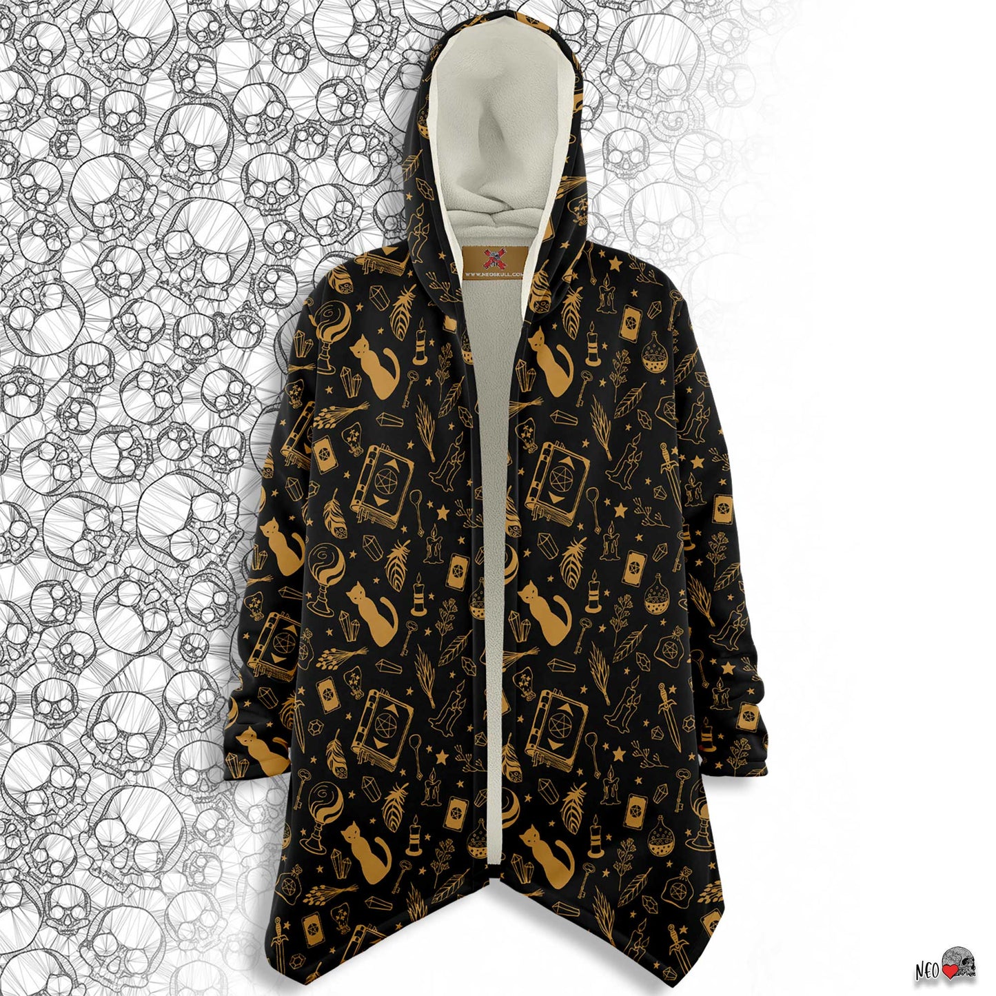 witchcraft hooded cloak - neoskull