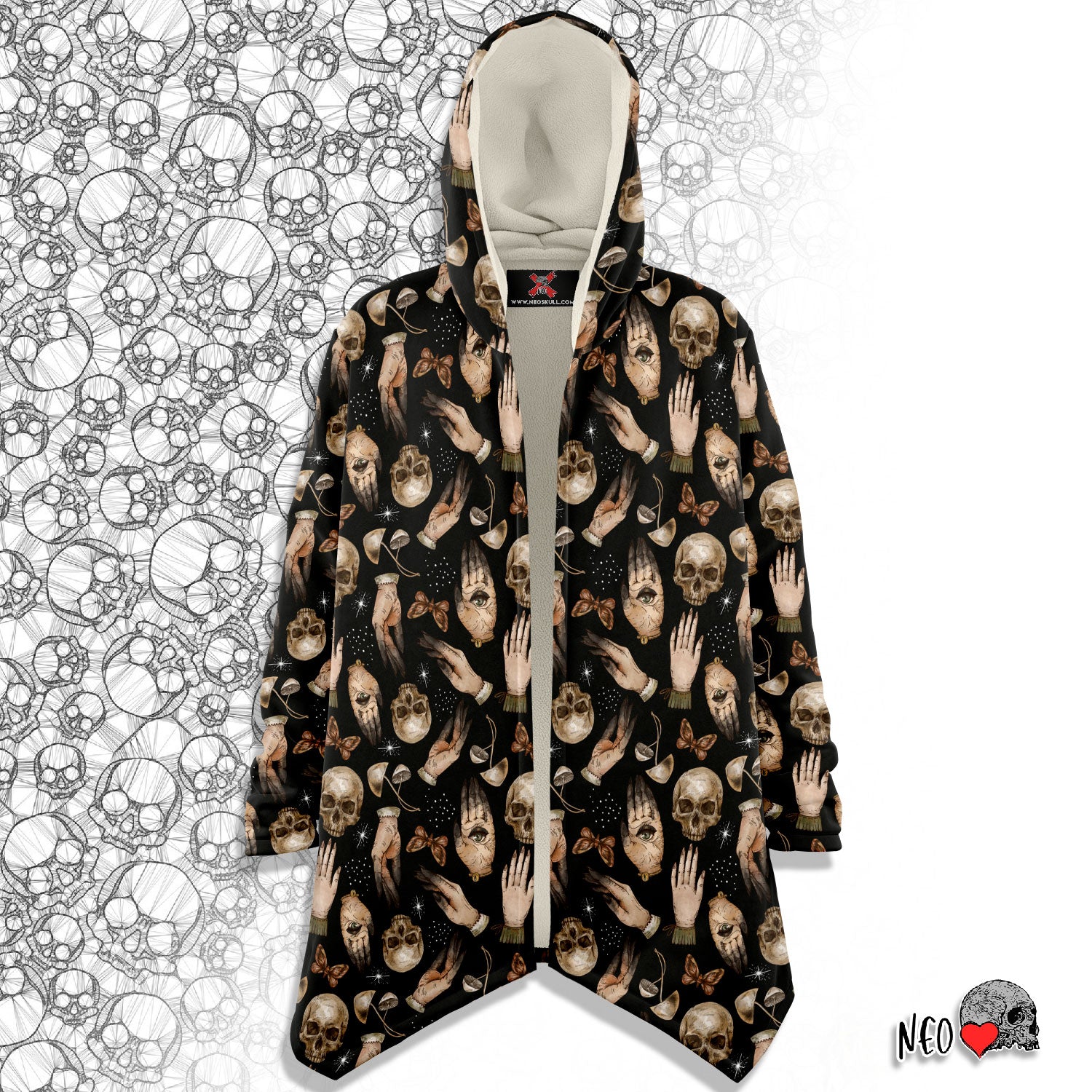 Occult Mystery Hooded Cloak