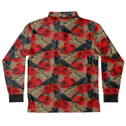Ravens and Roses Lingio Sleeve Polo Shirt