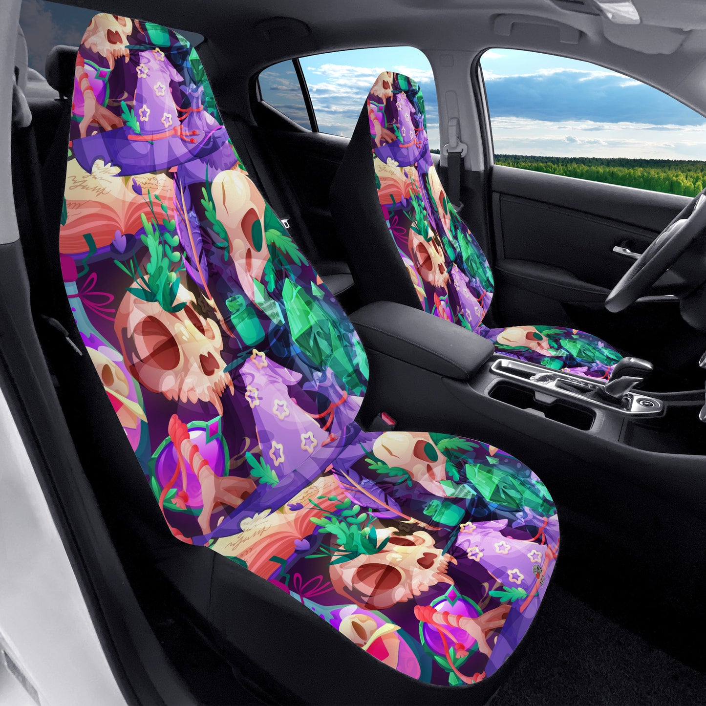 Colors of Witchcraft Car Seat Covers