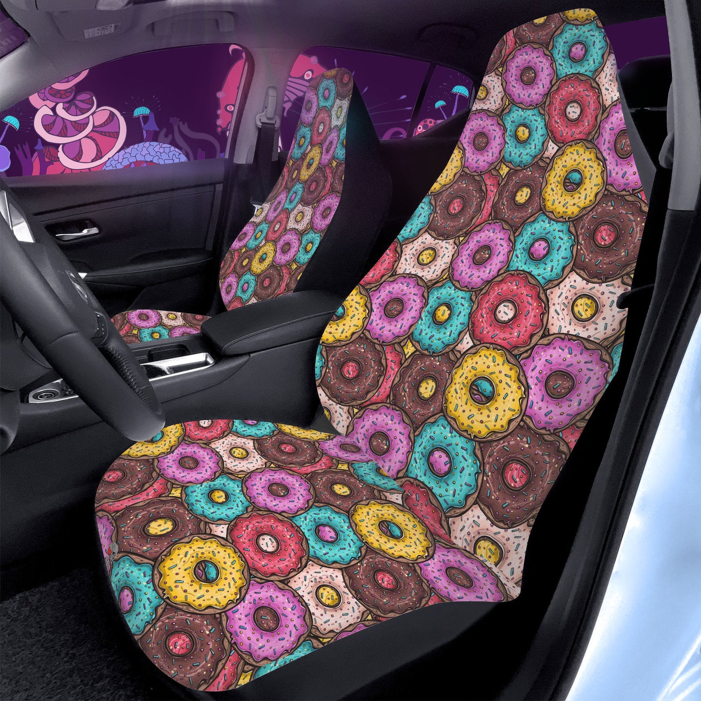 donuts fan car accessory