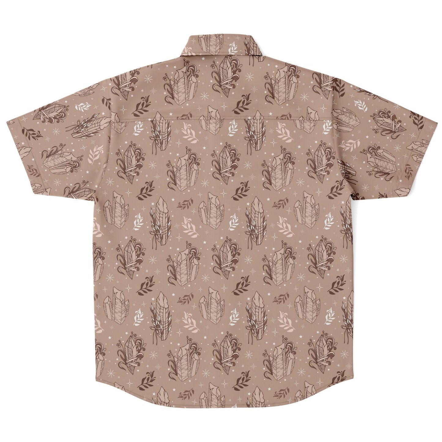 Redend Amethyst short sleeve button-up shirt
