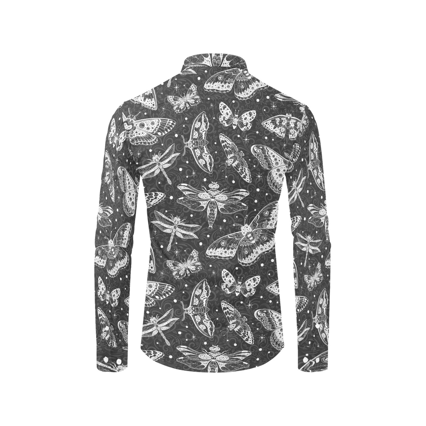 Luna Creatures Men's All Over Print Long Sleeve Shirt