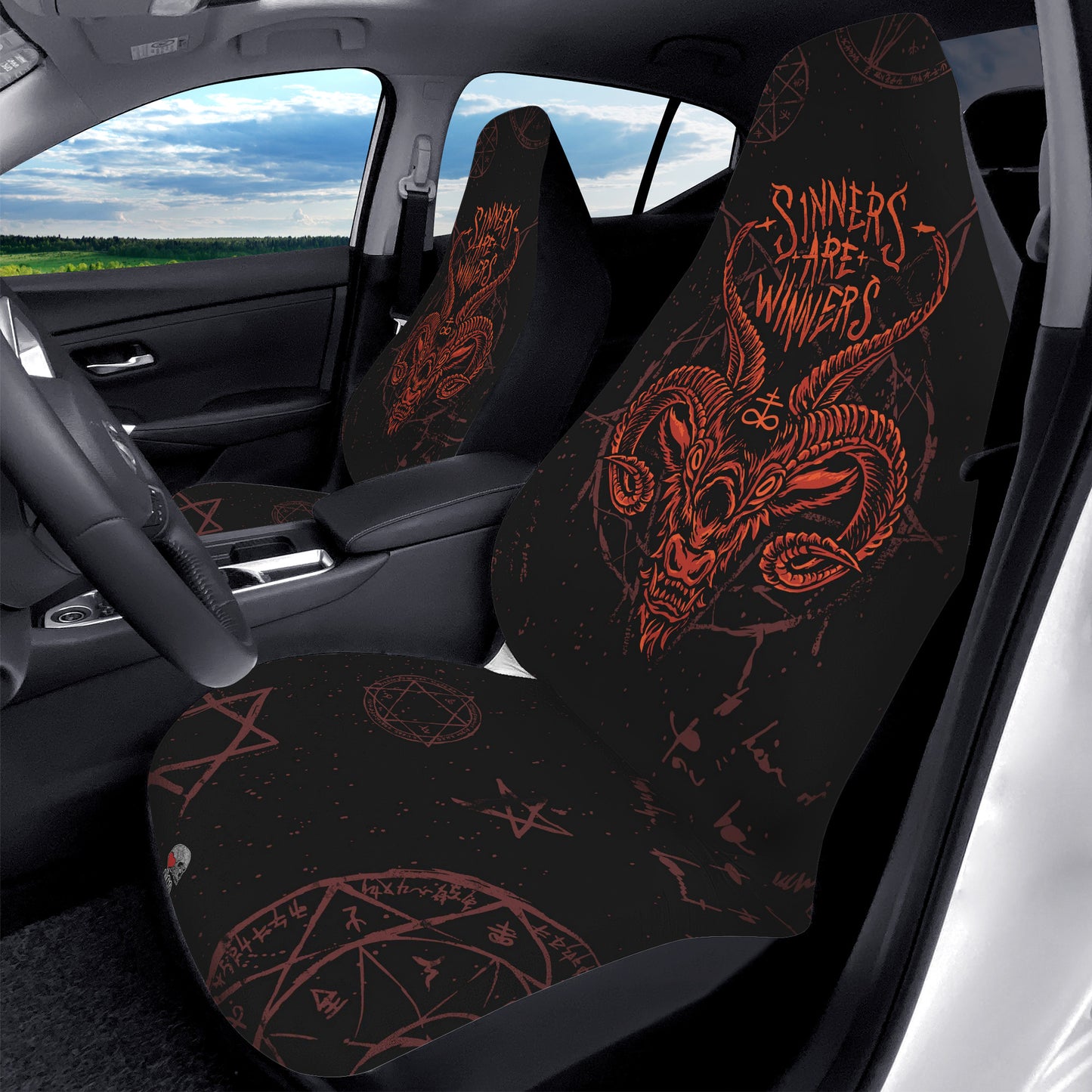 Sinners Car Seat Covers