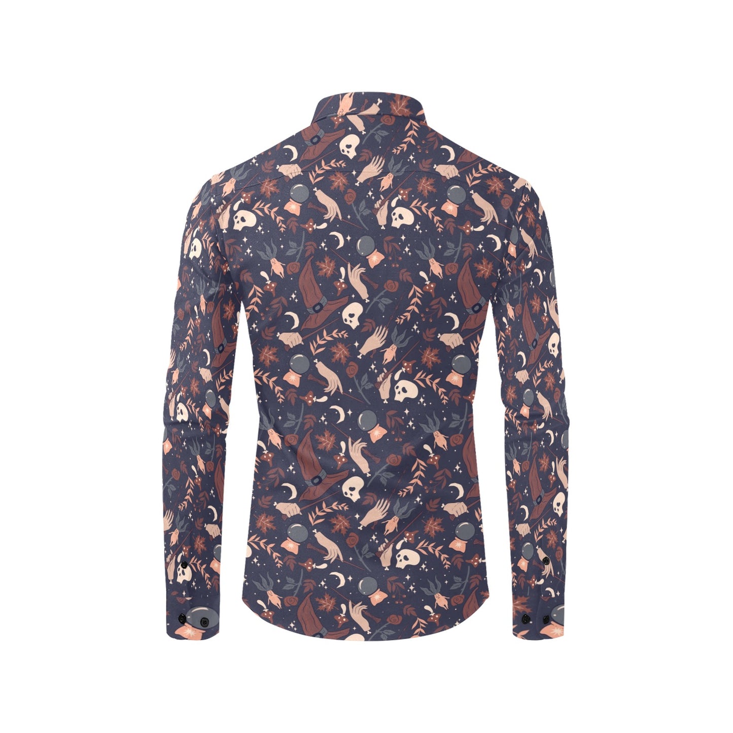 Brown Magic Men's All Over Print Long Sleeve Shirt
