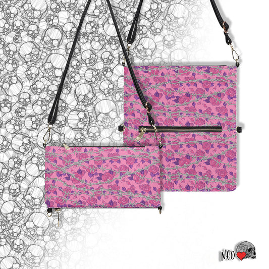 Forbidden Beauty Foldable Cross Body Handbags Foldable Cross Body Handbags