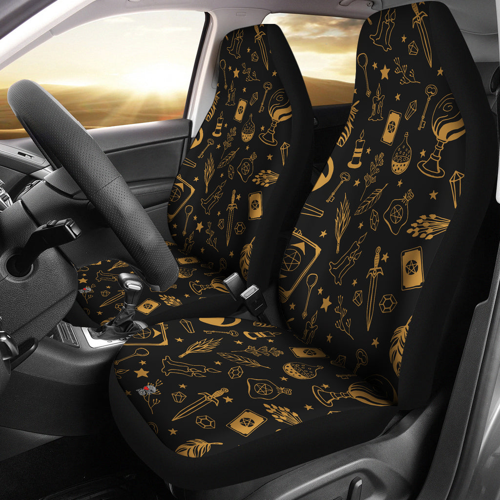 Witches and Wizards Car Seat Covers