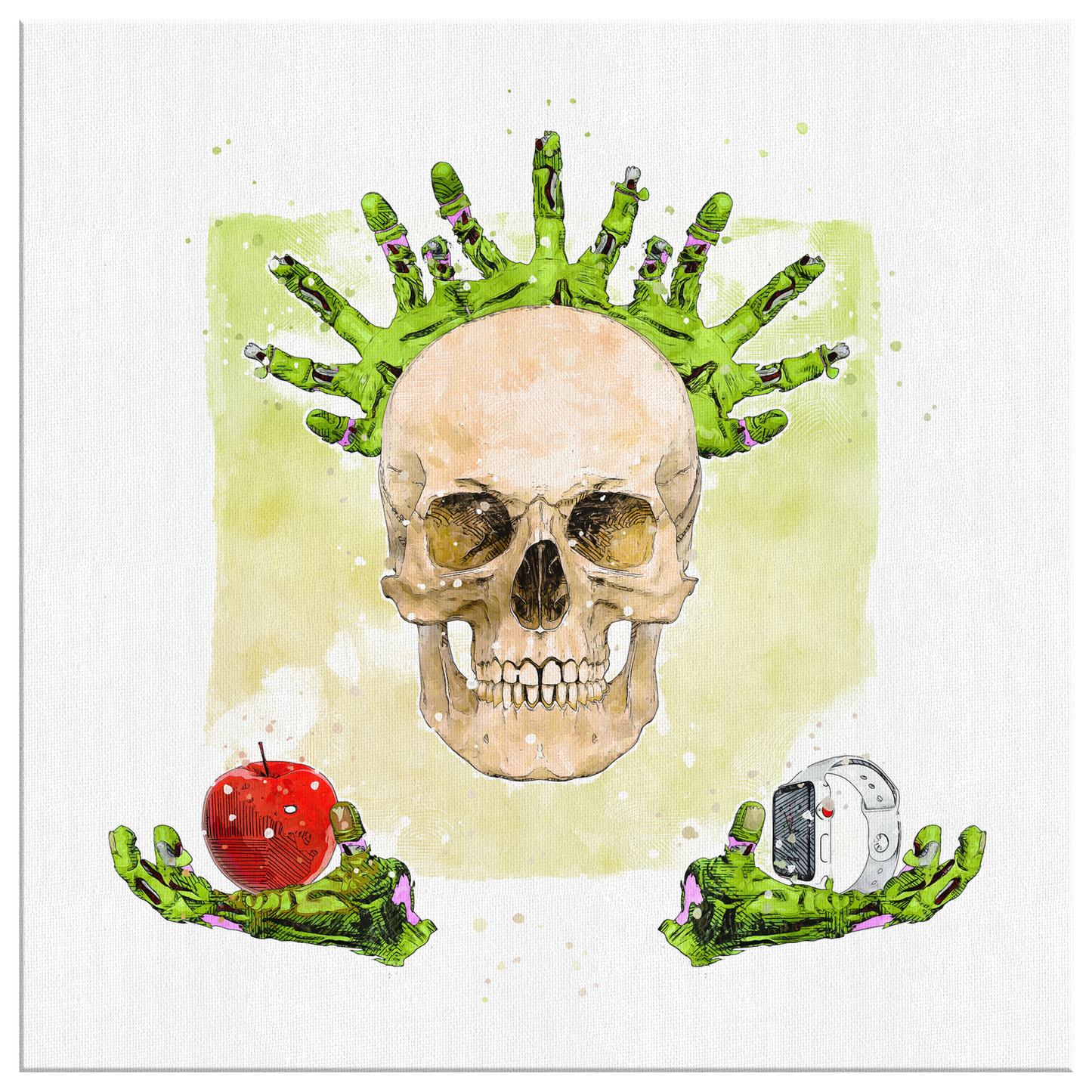 Slave of Desire Canvas Wall Art - NeoSkull