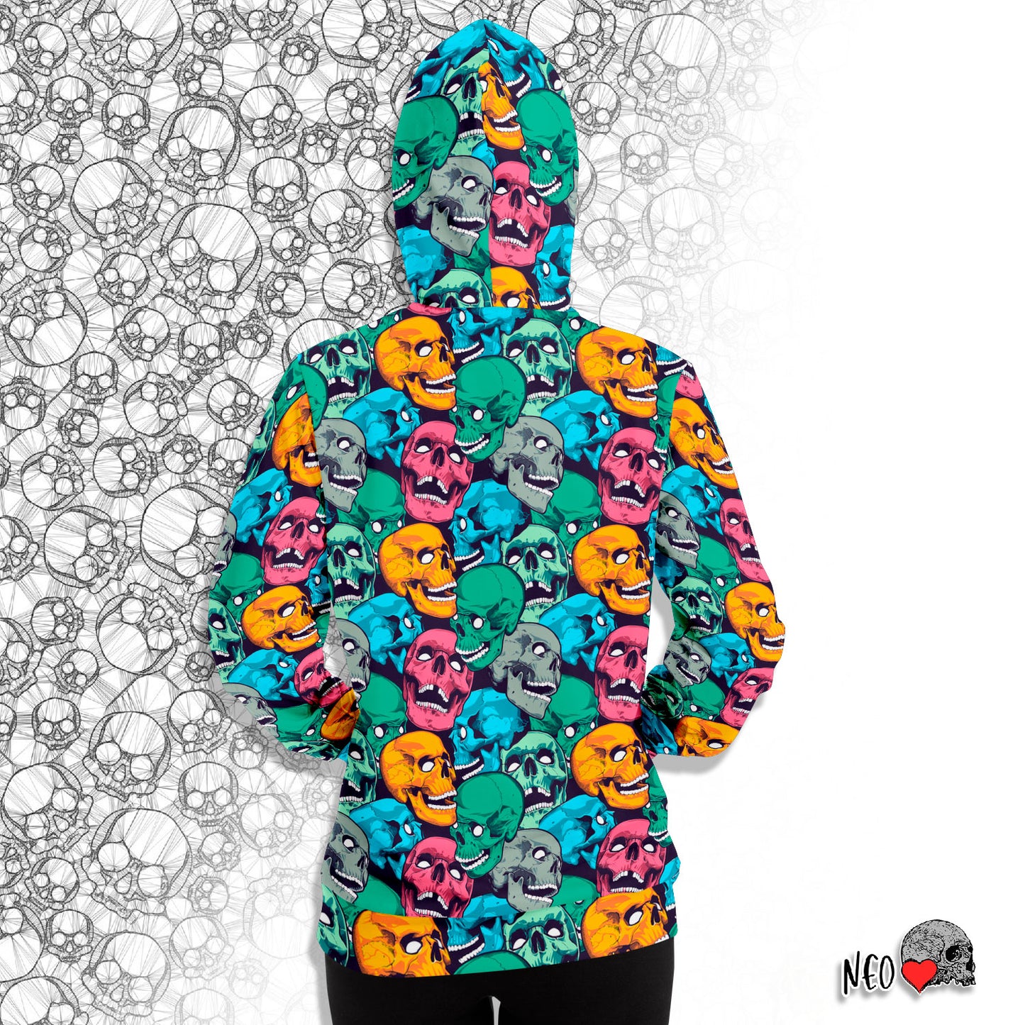 Skull Crowd Hoodie