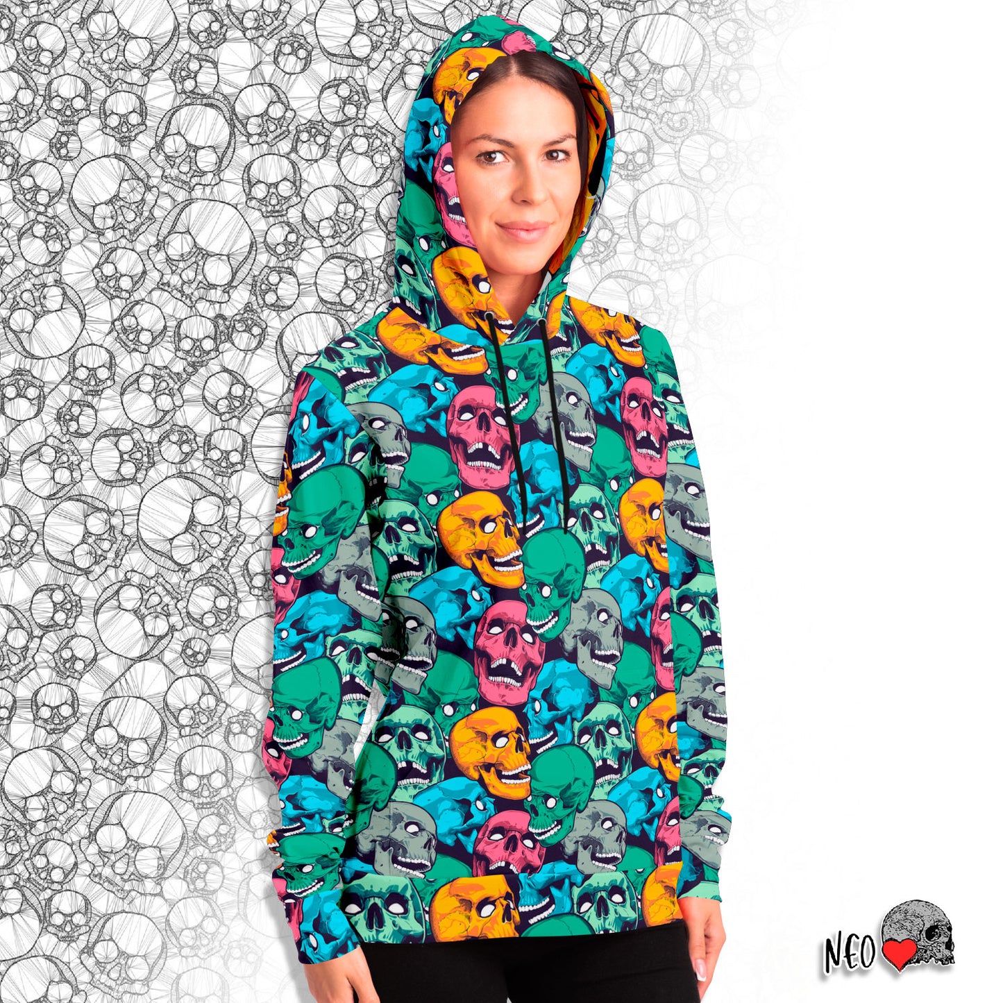 Skull Crowd Hoodie