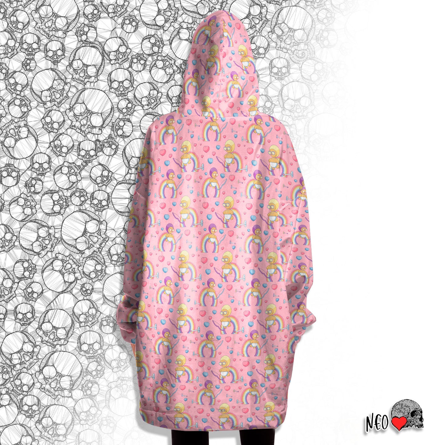 Flying cupids Snug Hoodie
