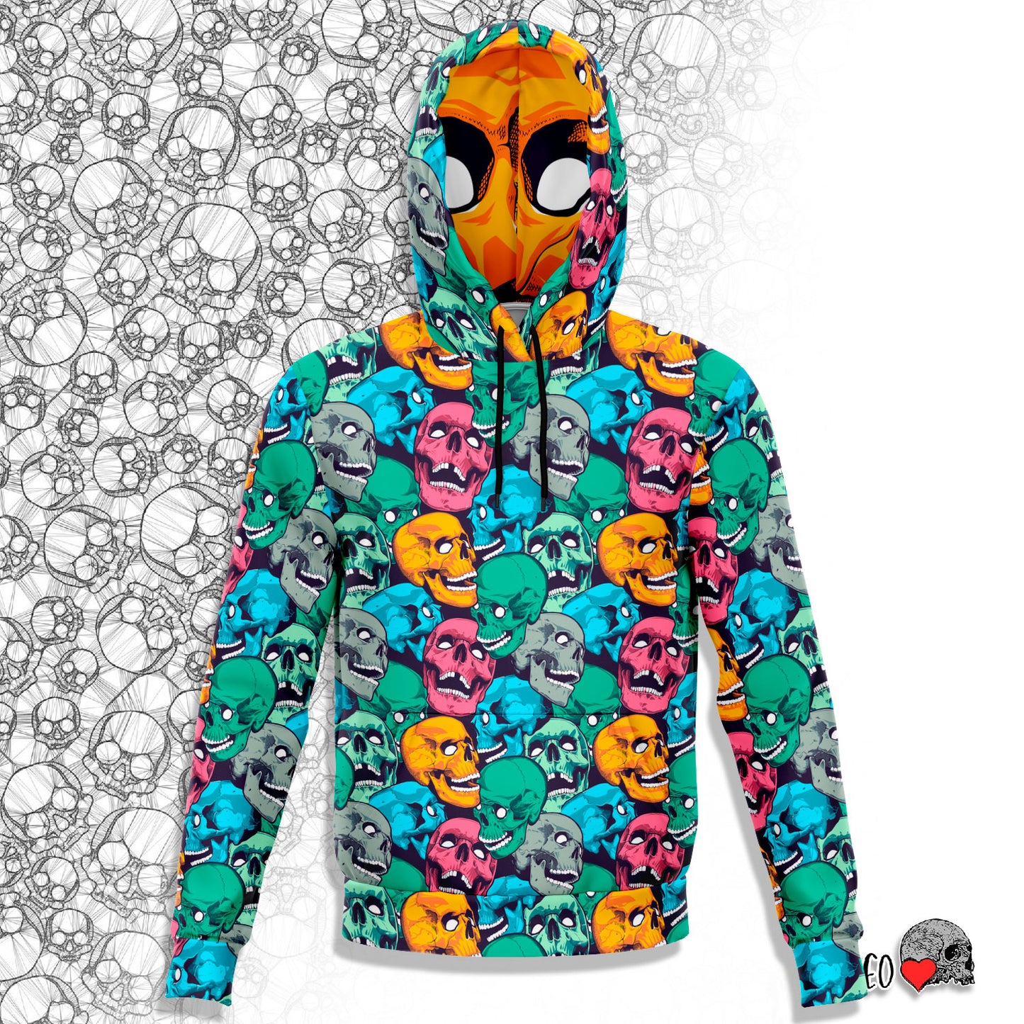 Skull Crowd Hoodie