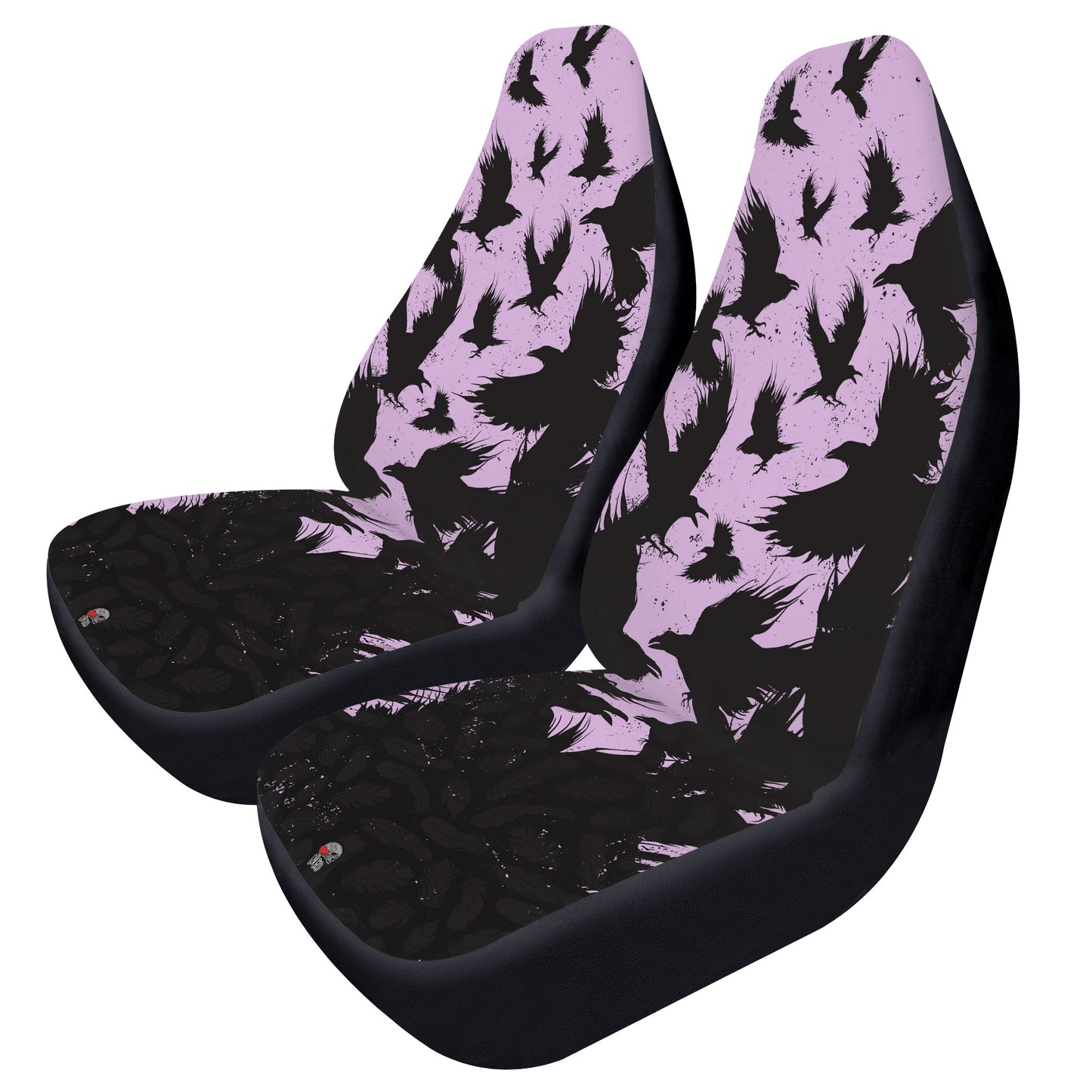 Dancing Ravens Car Seat Covers