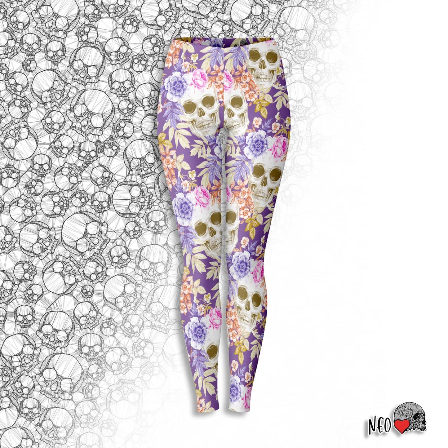 gentle oblivion pastel goth leggings - neoskull