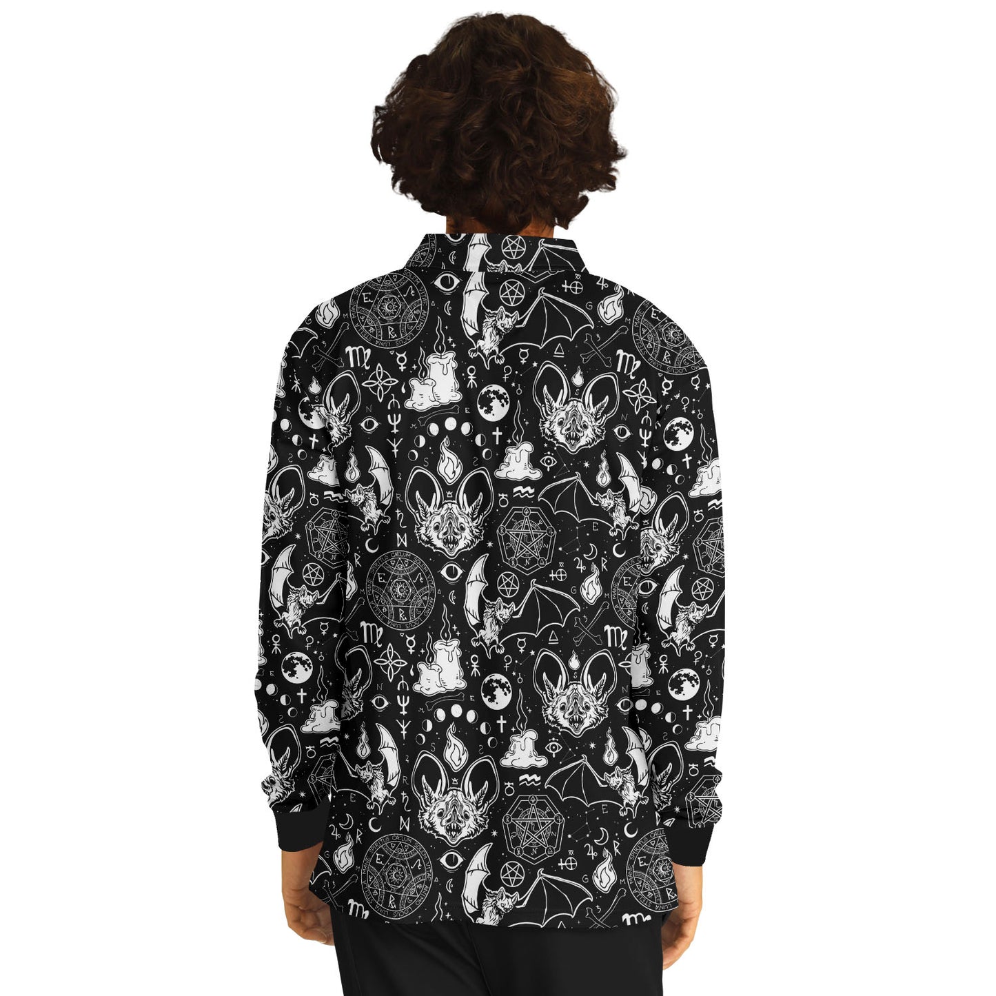 Mystic Bats long sleeve polo shirt