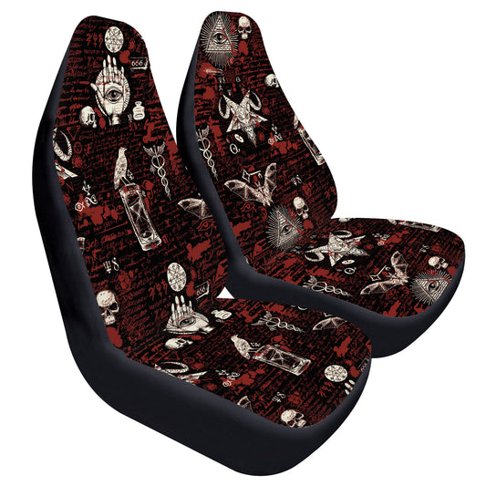 Occult Pattern Car Seat Covers