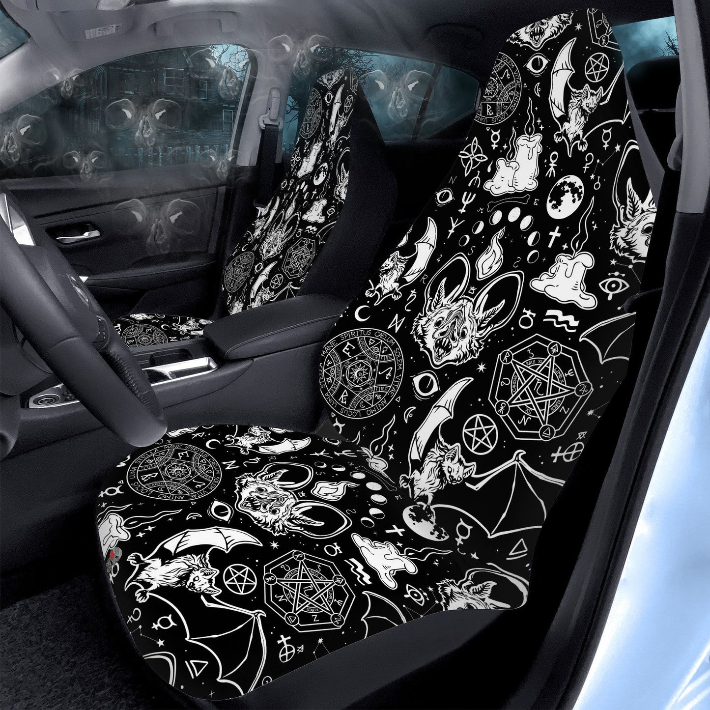occult car accessories