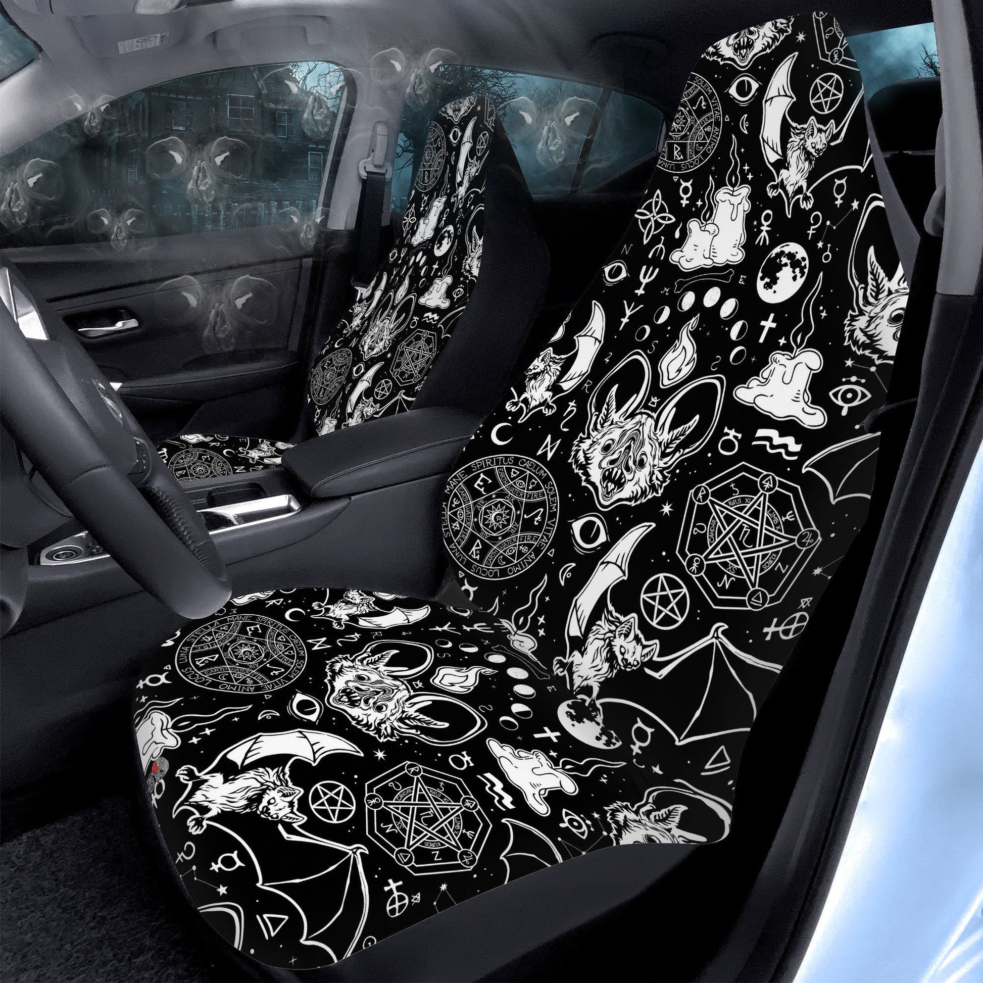 occult car accessories