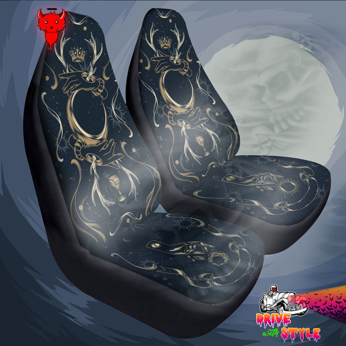 Mystic Hands Car Seat Covers