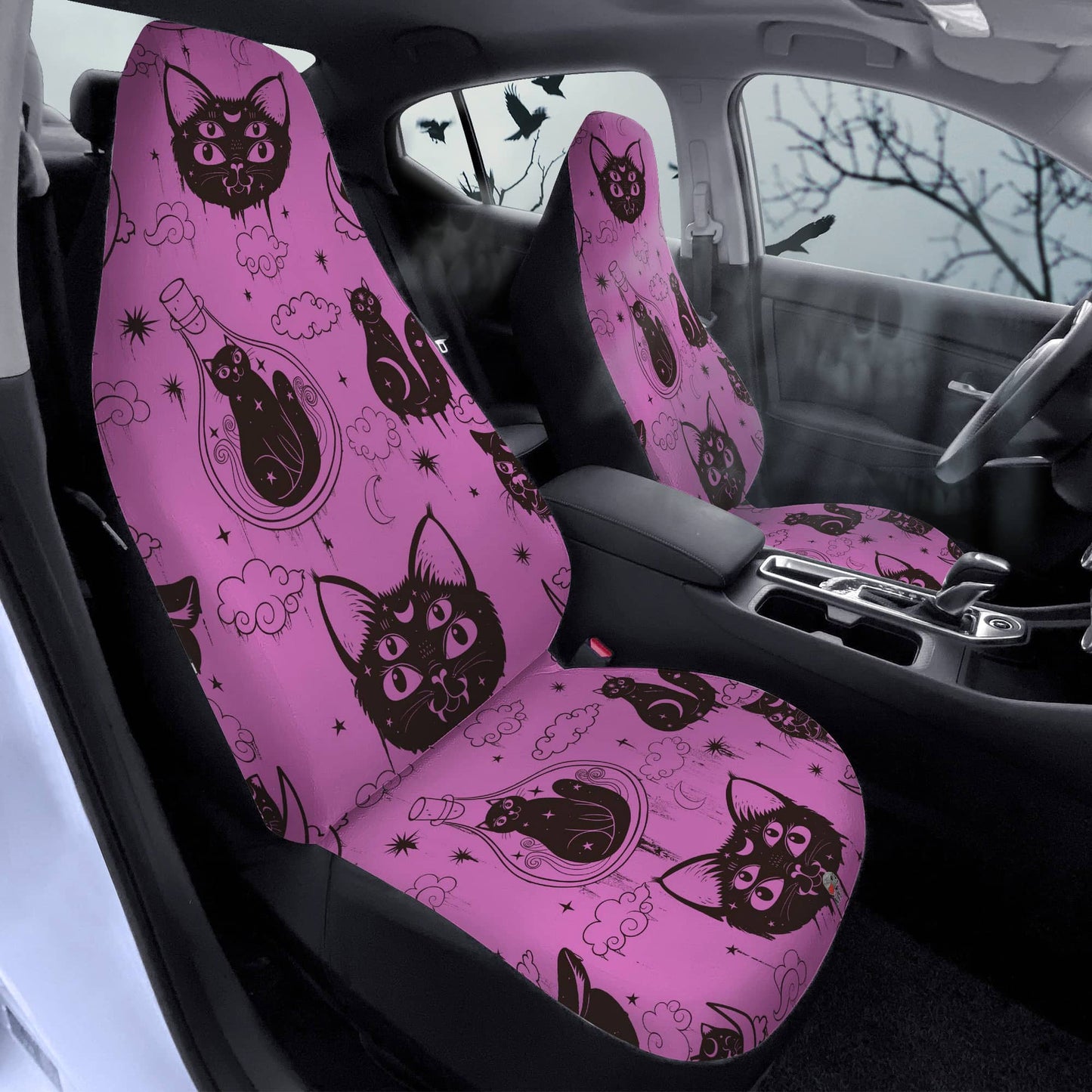 Occult Cat Car Seat Covers
