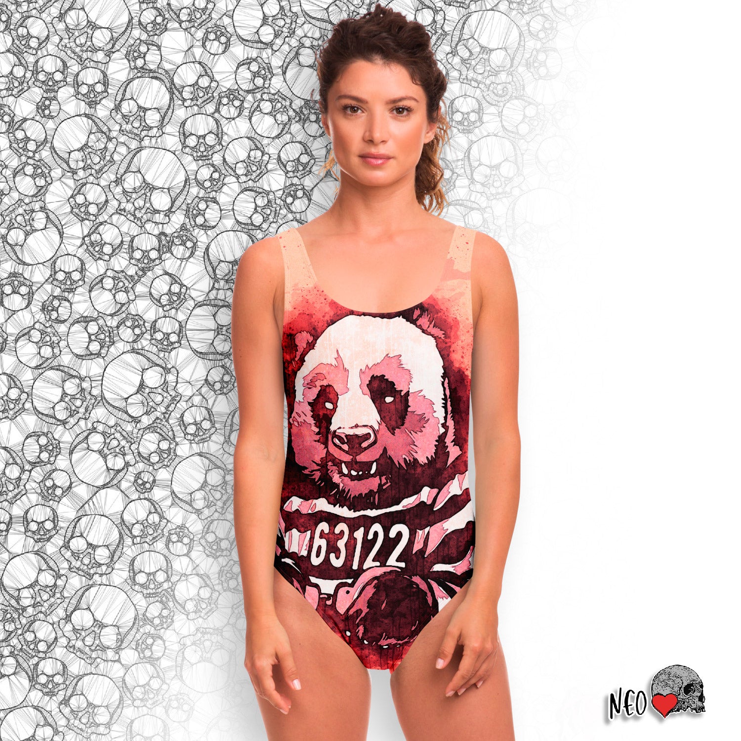 Red Panda Swimsuit - NeoSkull