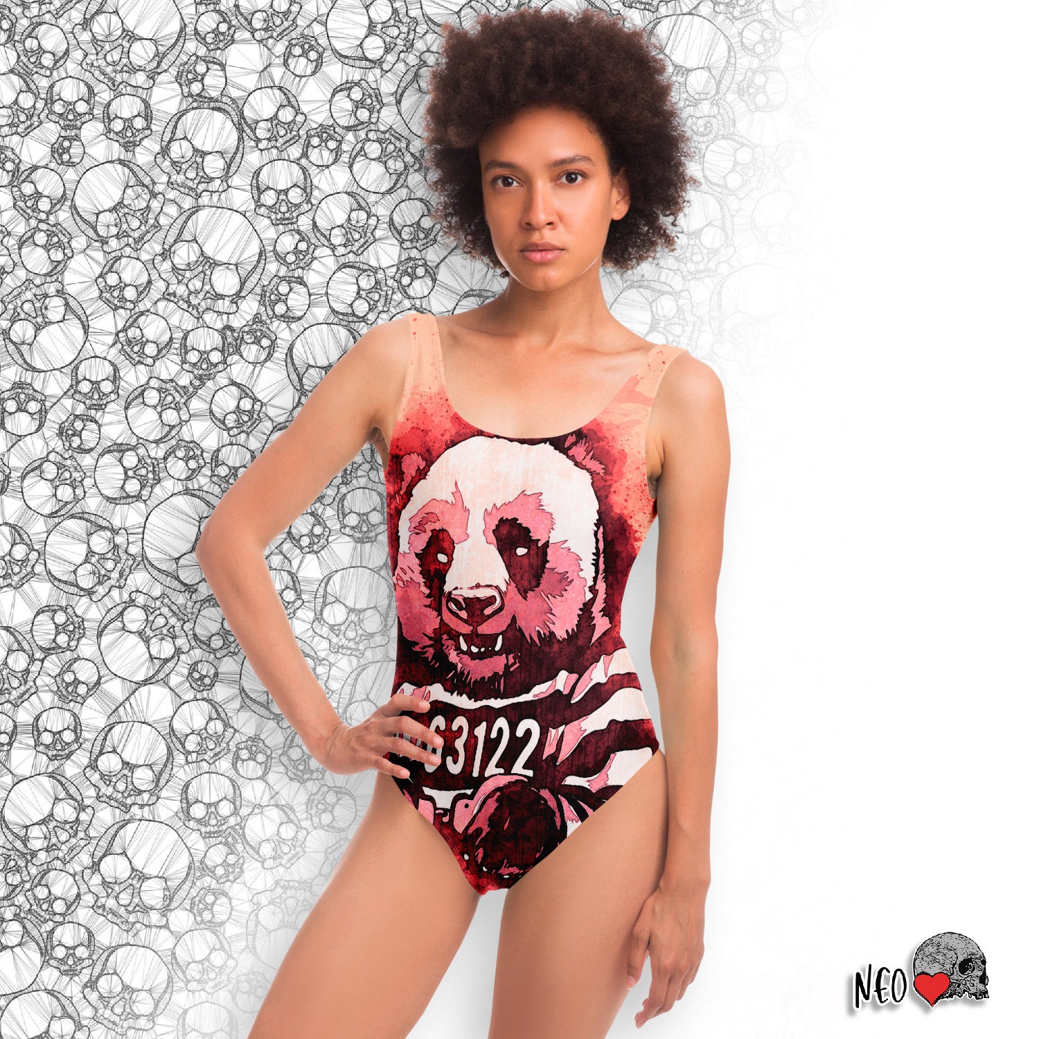 Red Panda Swimsuit - NeoSkull