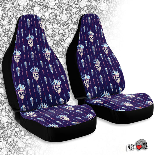 boho skull car accessories