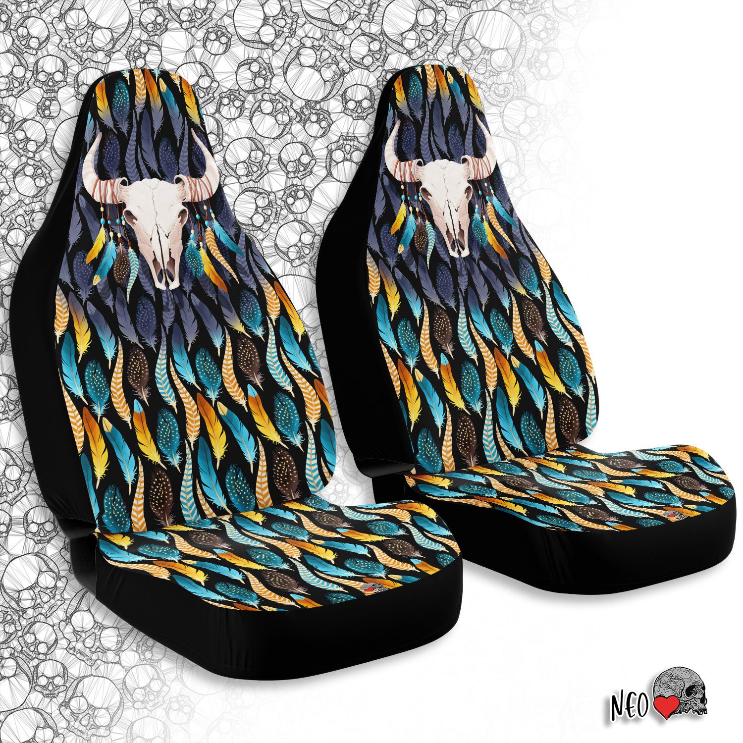 boho buffalo car accessories