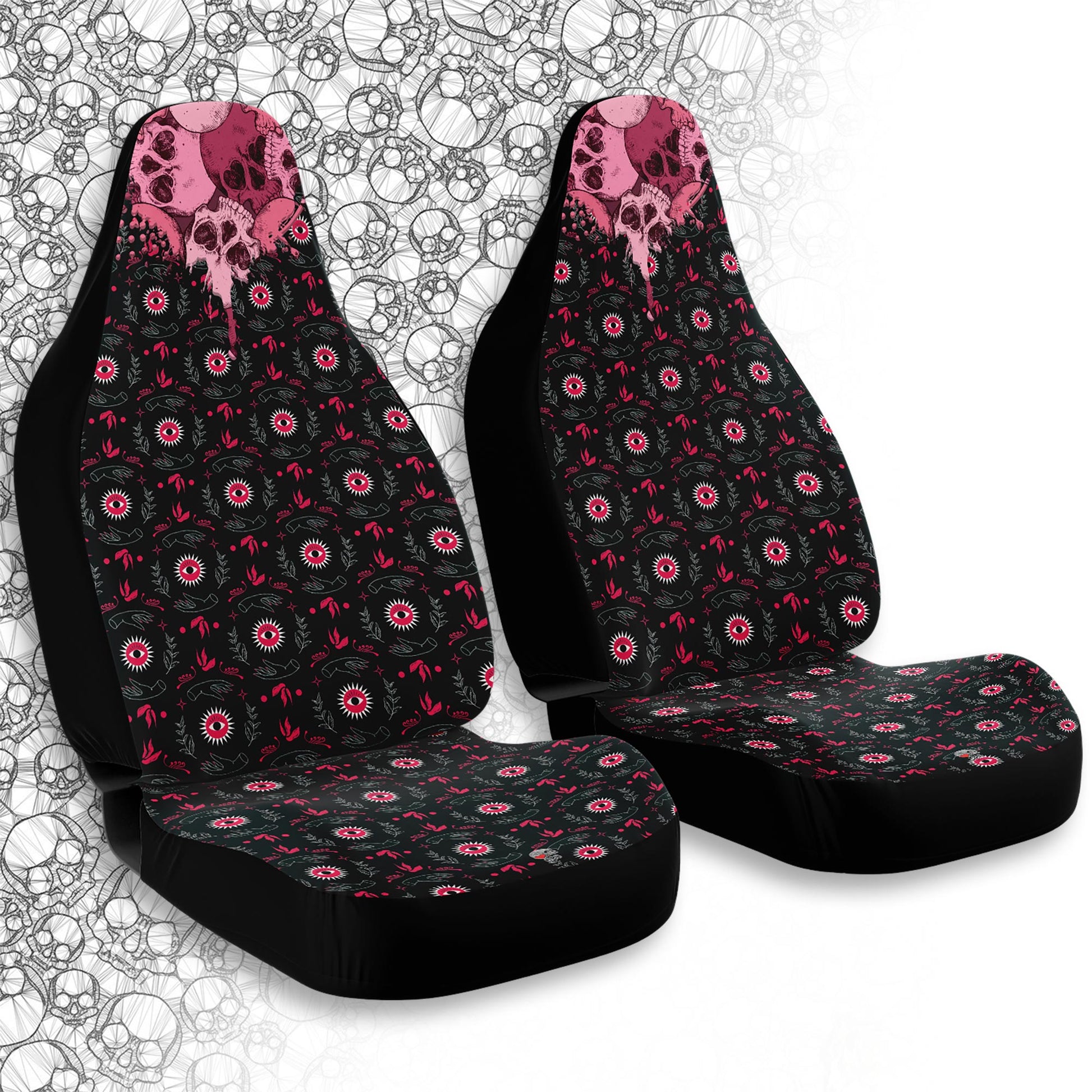 pastel goth car accessories - neoskull