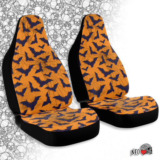 Halloween Bat swarm Car Seat Covers