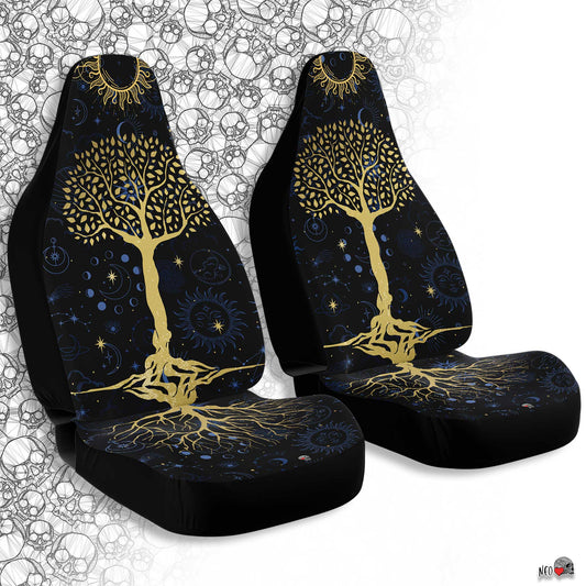 sacred tree tarot card car accessories - neoskull