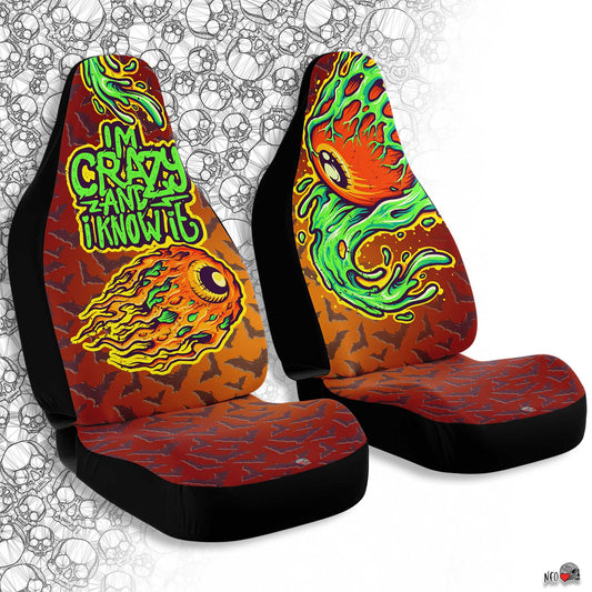 I am Crazy Car Seat Covers