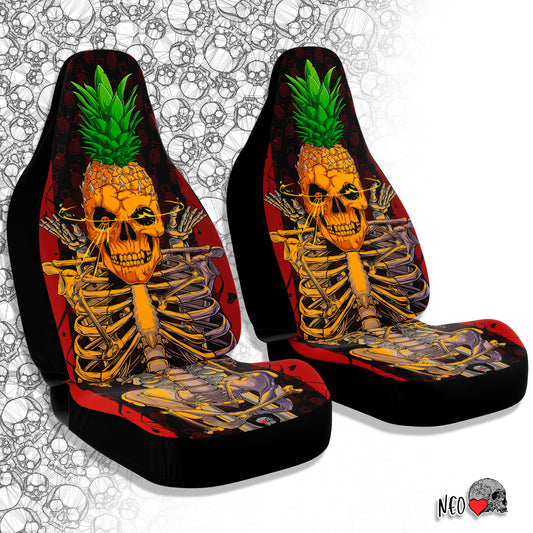 car seat covers skull skeleton