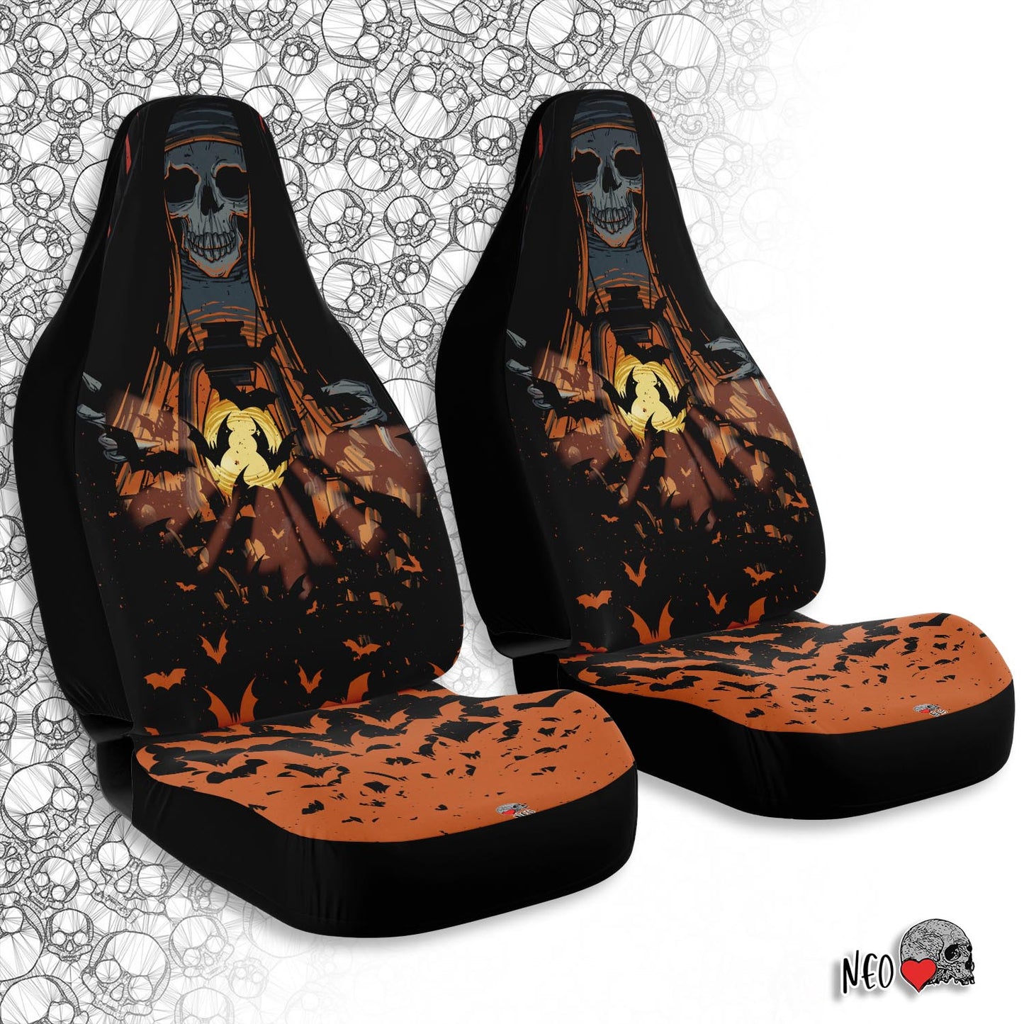 Otherworldly light Car Seat Covers