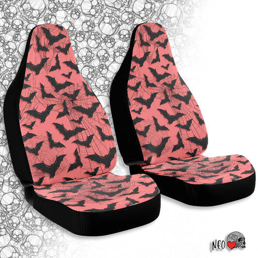 Pastel Bat Swarm Car Seat Covers