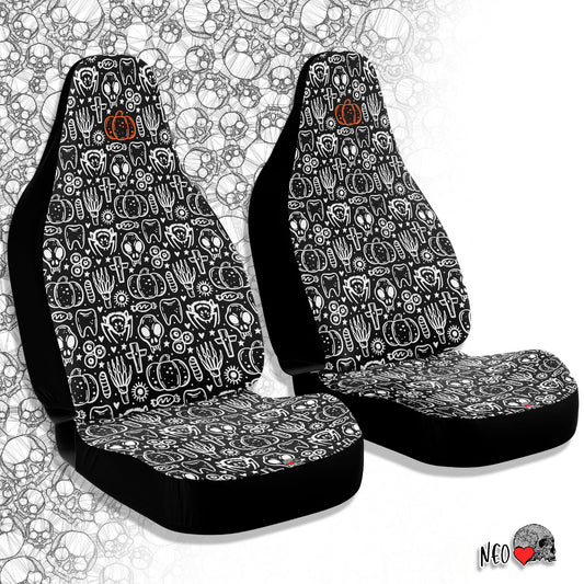 Dark Art Car Seat Covers
