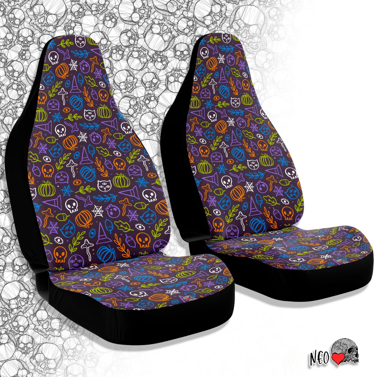 Witchcraft Vibes Car Seat Covers