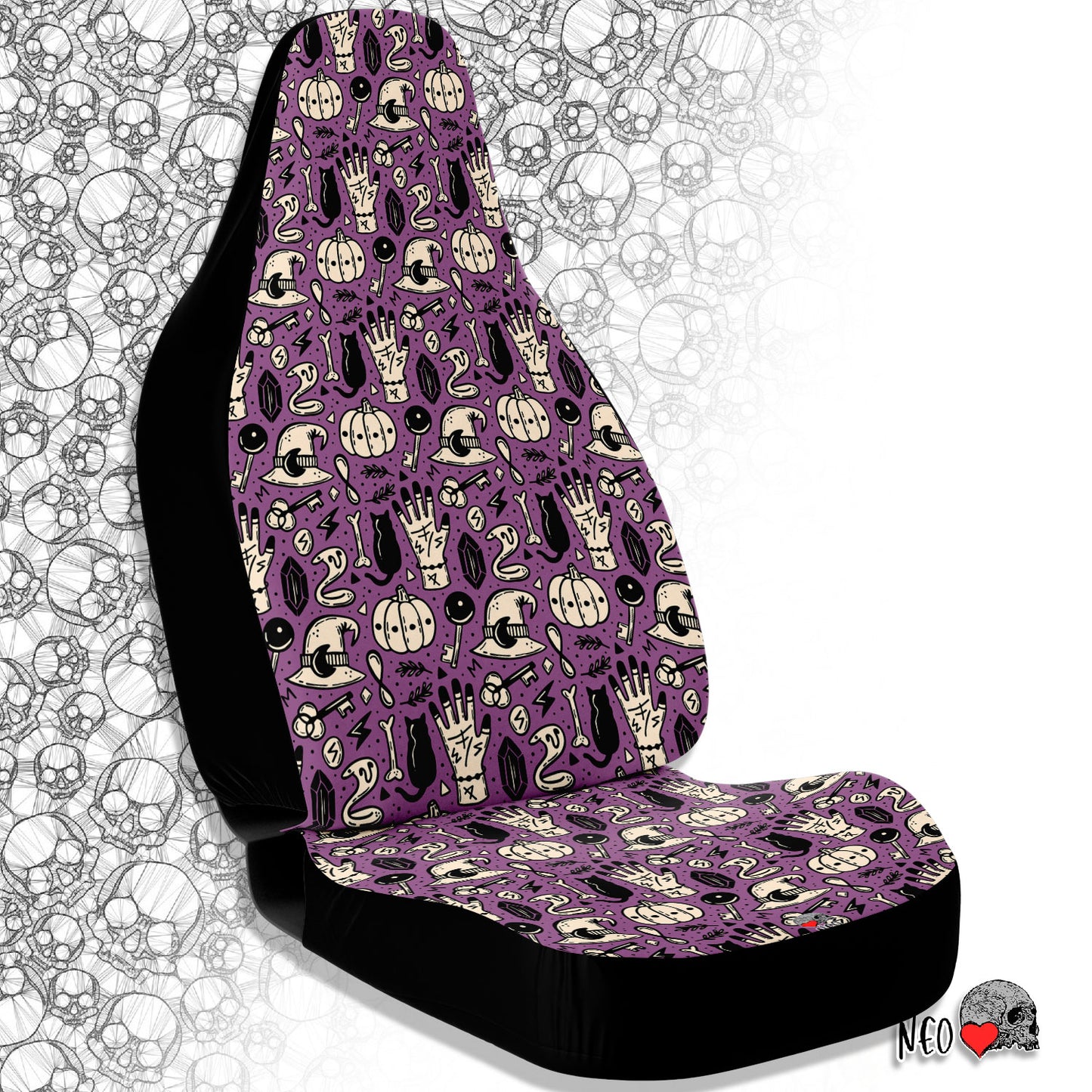 Halloween supernatural Car Seat Covers
