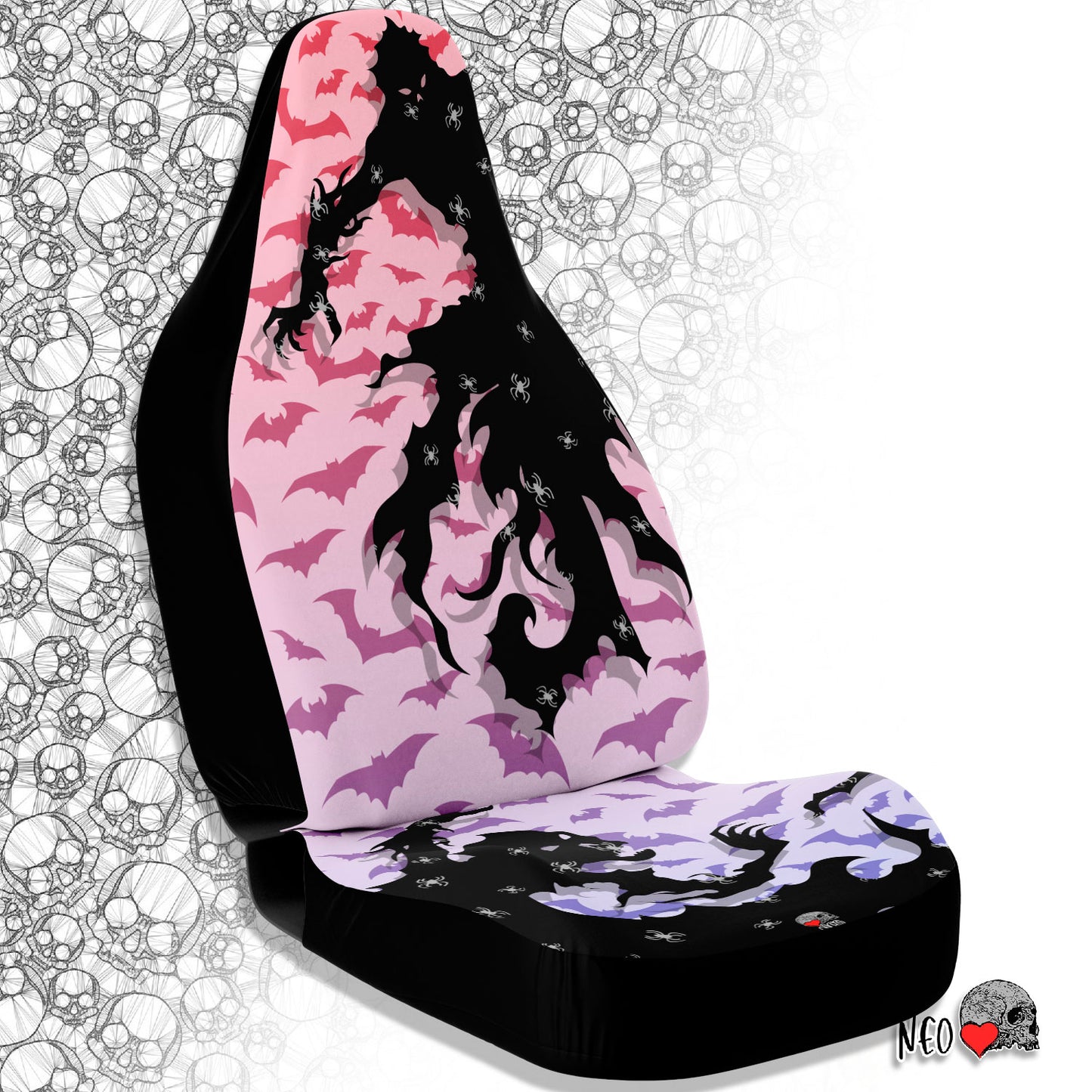 Spirits of Unknown Car Seat Covers