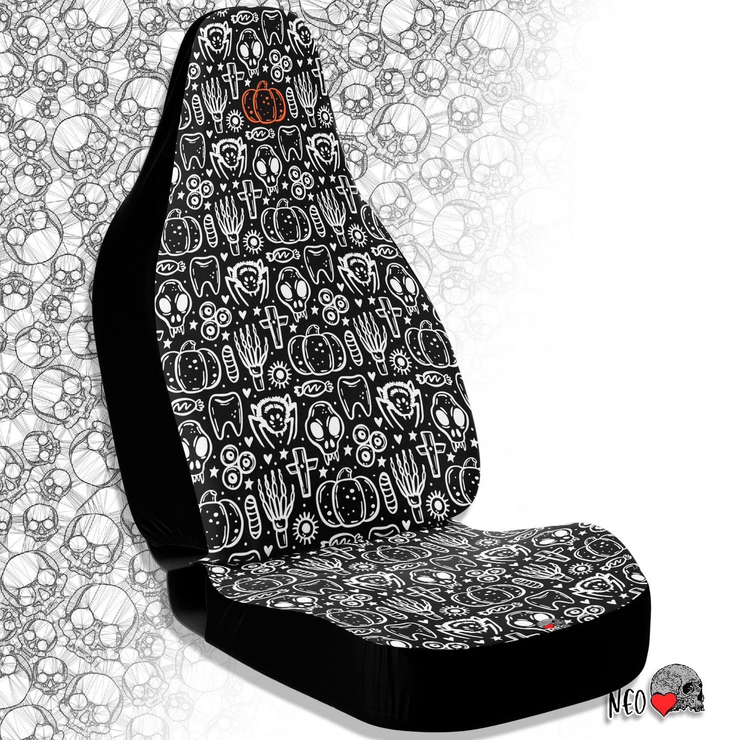 Dark Art Car Seat Covers