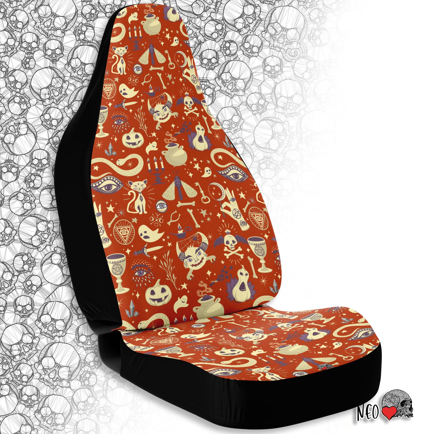 halloween car seat covers