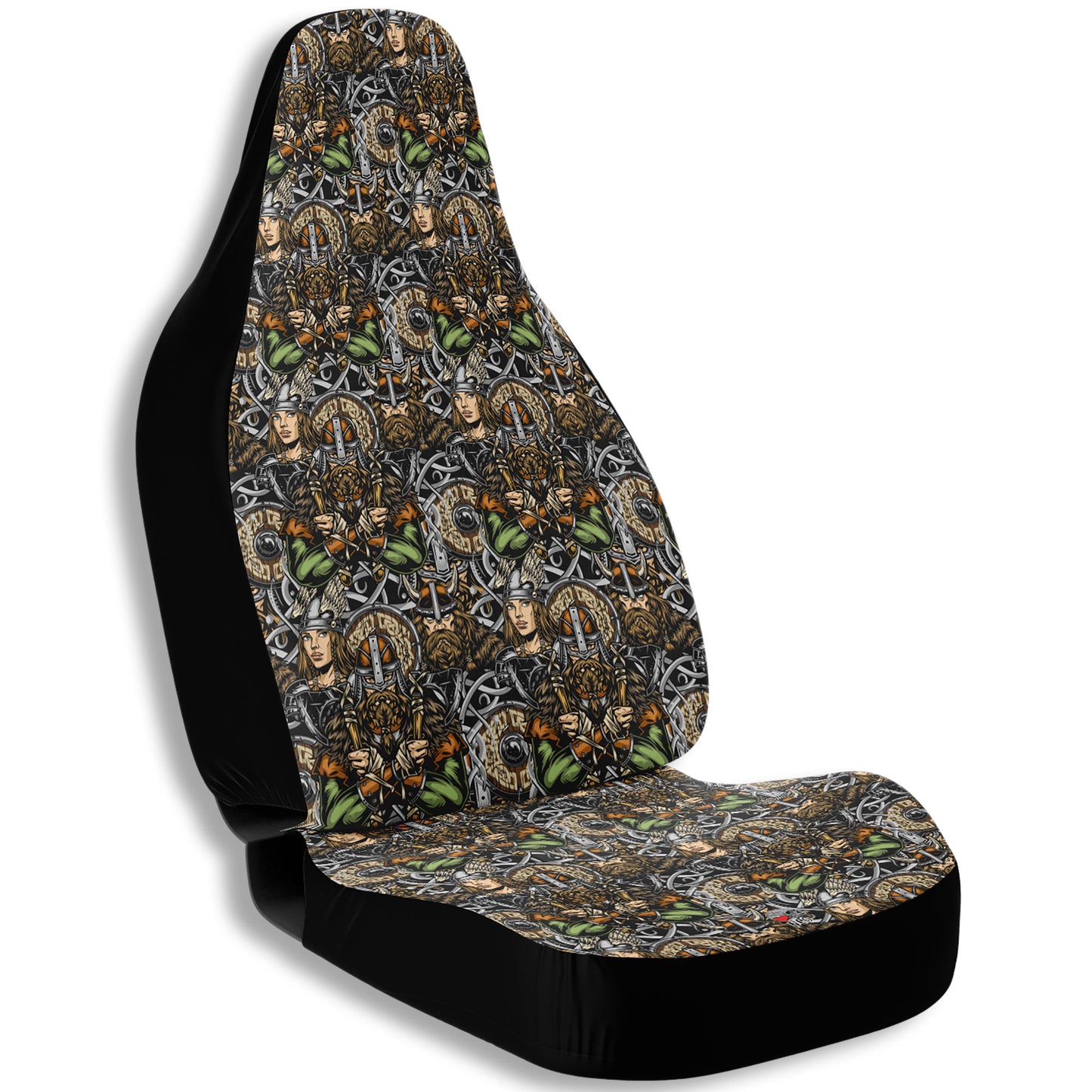 Vintage Nordic Warriors car seat covers