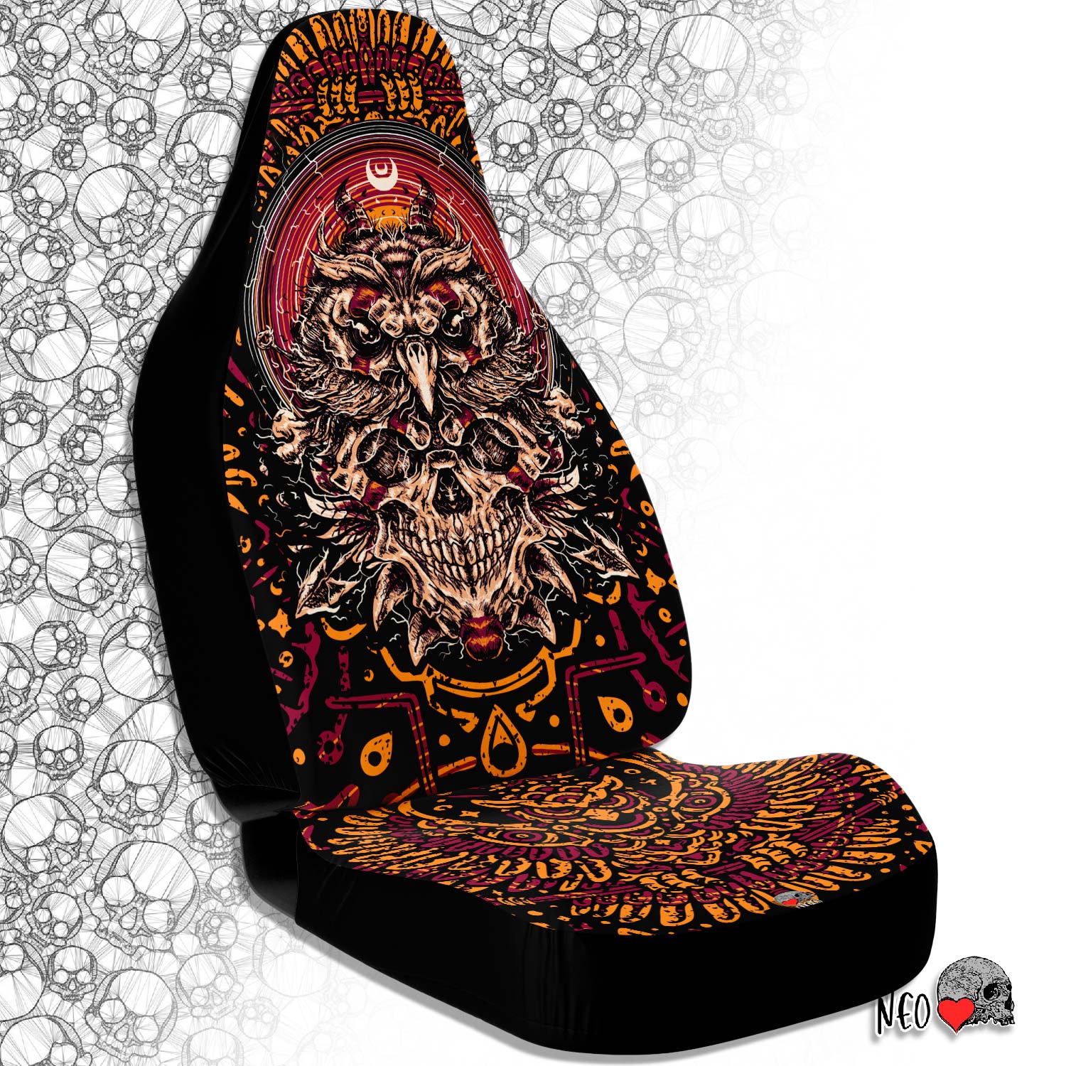 car accessories skull