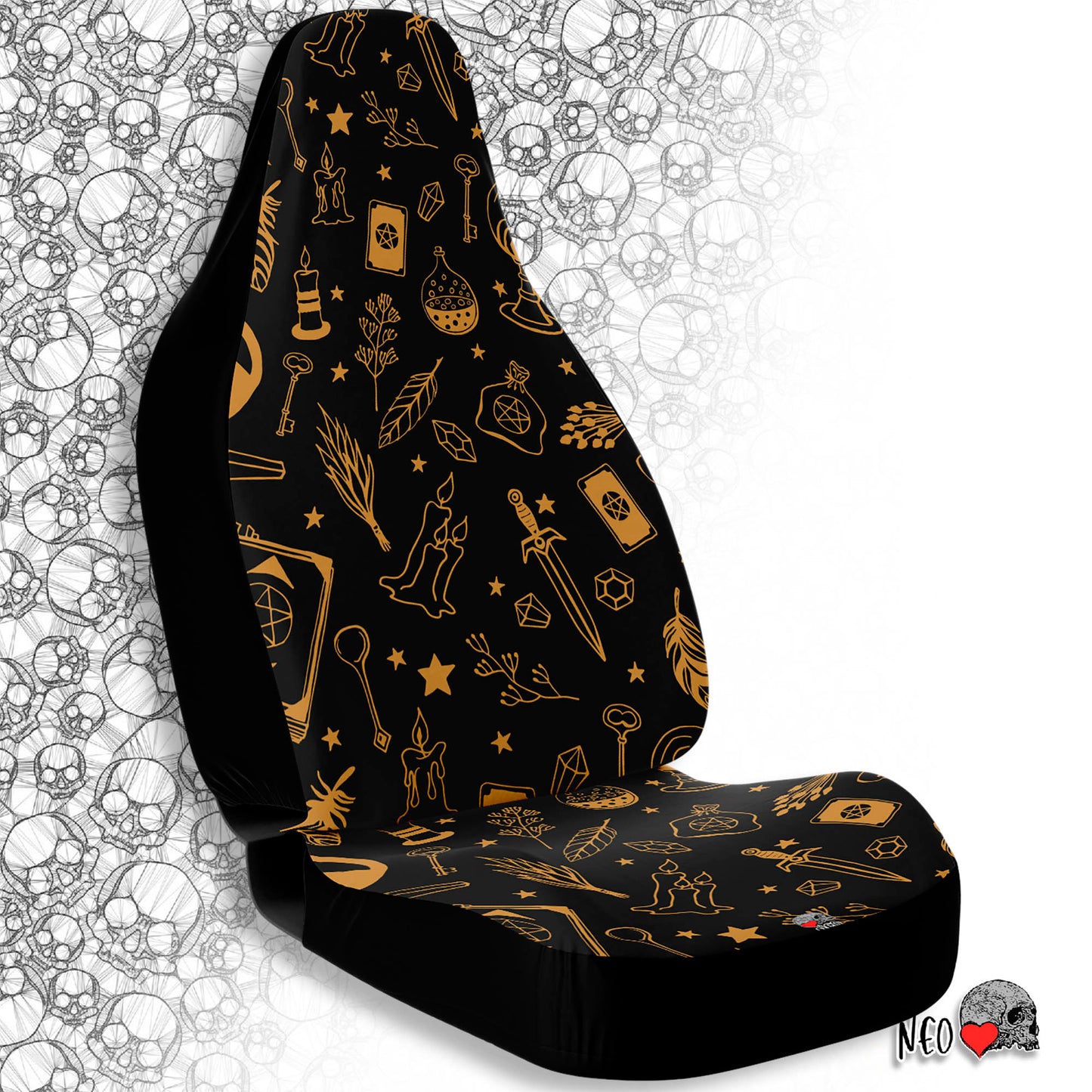 Witches and Wizards Car Seat Covers