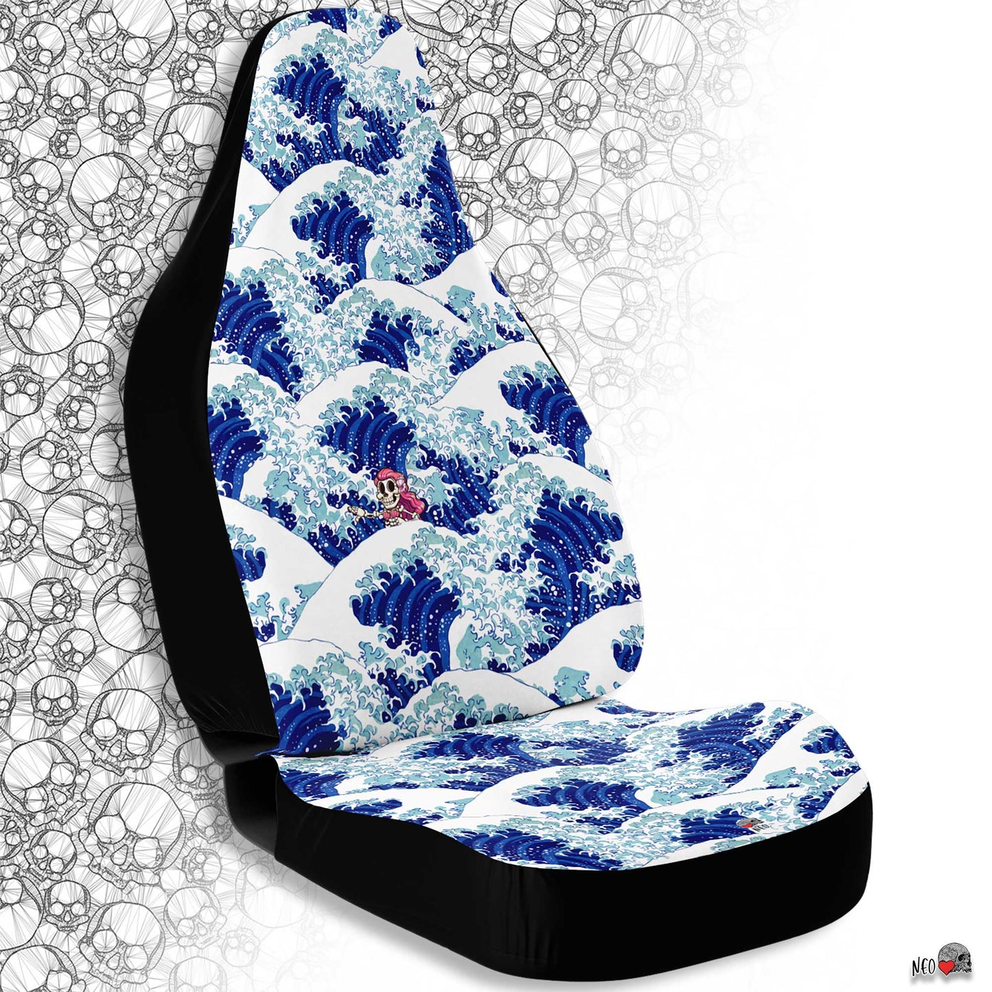 Oriental Sea Car Seat Covers
